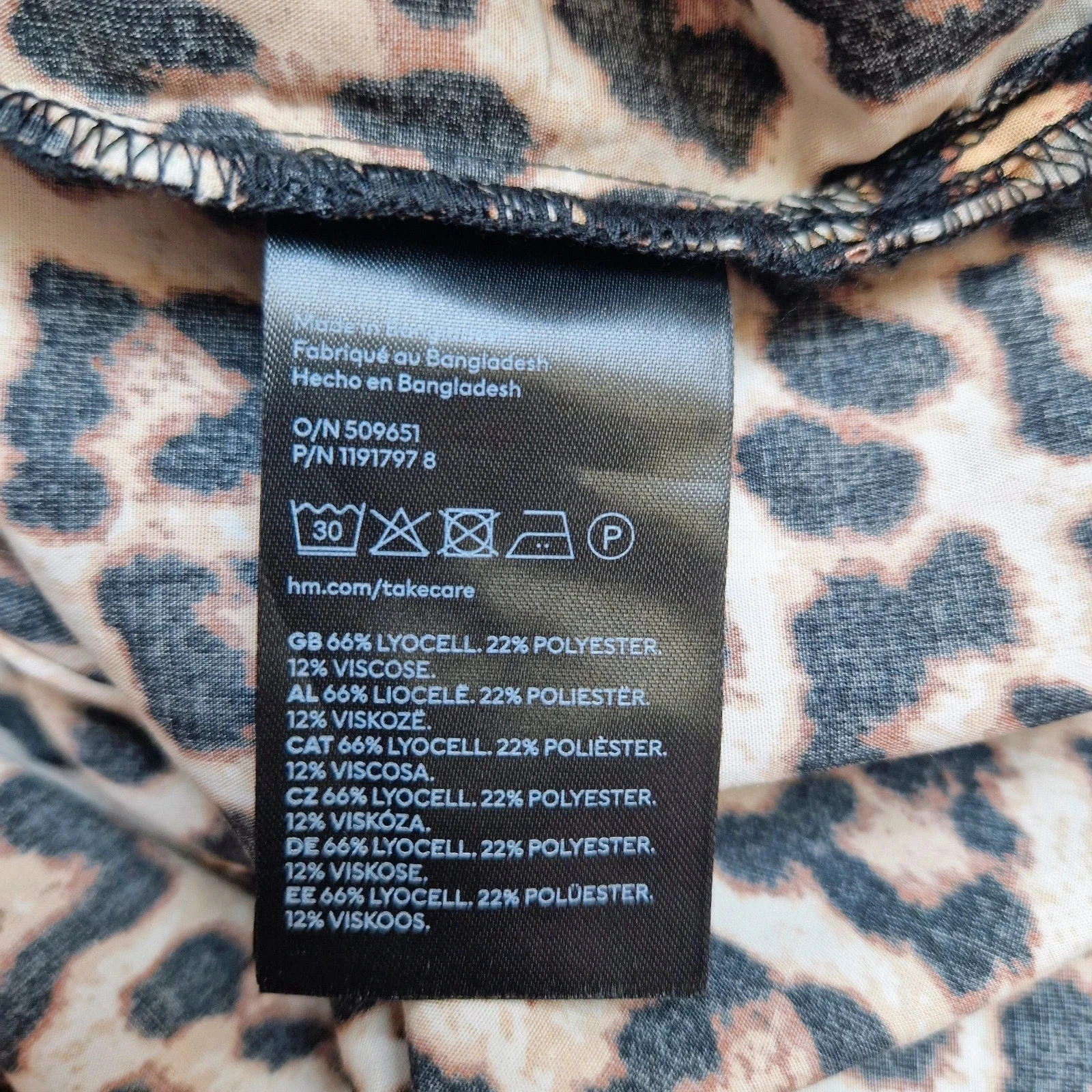 Vestido camisa leopardo – photo 5